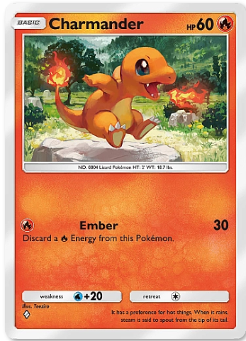 Charmander Cards in Pokemon TCG Pocket